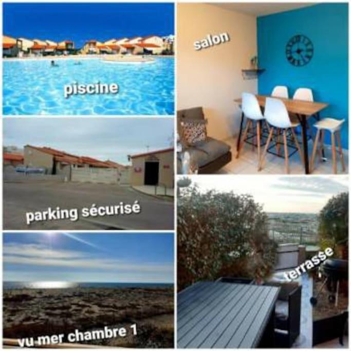 Maison Face A La Mer Sur Le Sable Le Barcarès Extérieur photo